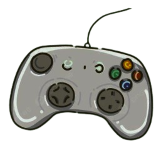 Ilustração de um controle de videogame